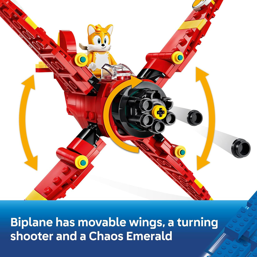 LEGO Sonic the Hedgehog Tornado-1 de Tails 77119 | Juguete de const...