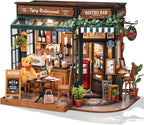 Rowood - Kits de manualidades en miniatura para casa de muñecas para