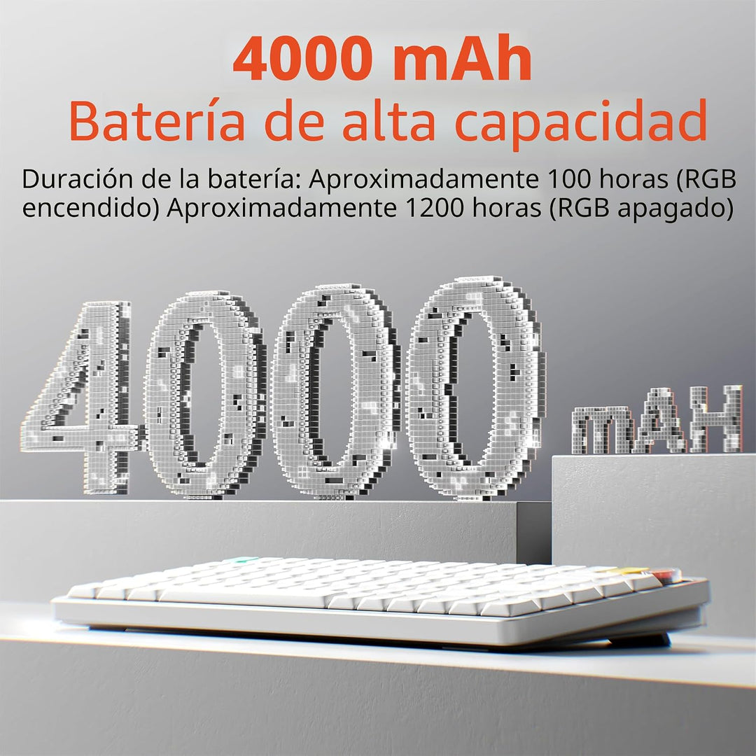 nuphy Air75 V3 Teclado mecánico inalámbrico intercambiable en calie...