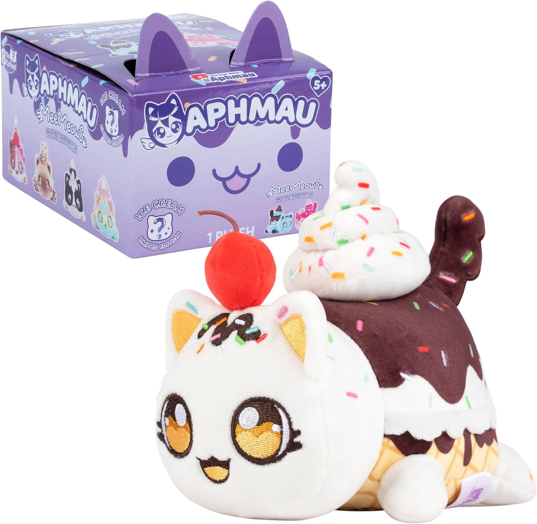 Aphmau MeeMeow Mystery Plush de 6 pulgadas Helado canal