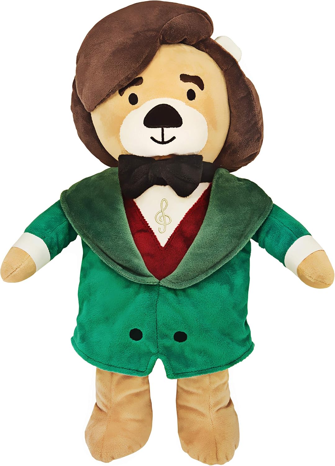 Chopin - Oso de peluche interactivo que reproduce 40 minutos de música clásica, educativo y relajante para bebés y niños pequeños, ideal