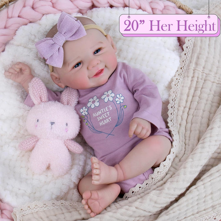 Aori Muñecas de bebé recién nacidas realistas - Muñeca de bebé reci...