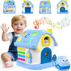 Toddler Learning Toys para 1-2 Year Old Boy Gifts, 12-en-1 Musical House