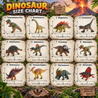 Juguetes de dinosaurio para niños, 12 figuras realistas con caja
