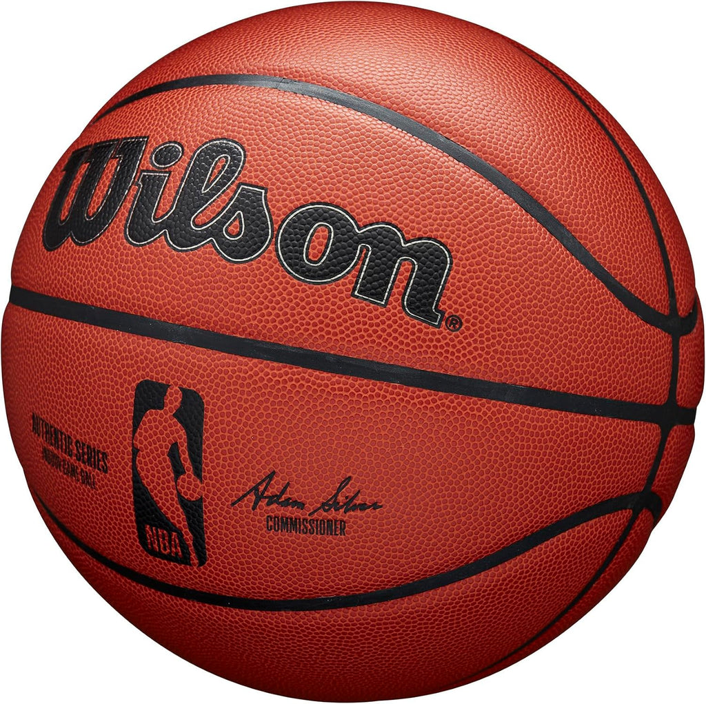 WILSON Balones de baloncesto de competición de interior auténticos de la NBA - Tamaño 6 y tamaño 7