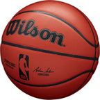WILSON Balones de baloncesto de competición de interior auténticos de la NBA - Tamaño 6 y tamaño 7