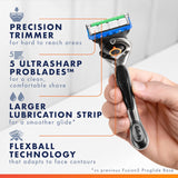 Gillette Fusion5 ProGlide - Maquinilla de afeitar para hombre, 1 ma...