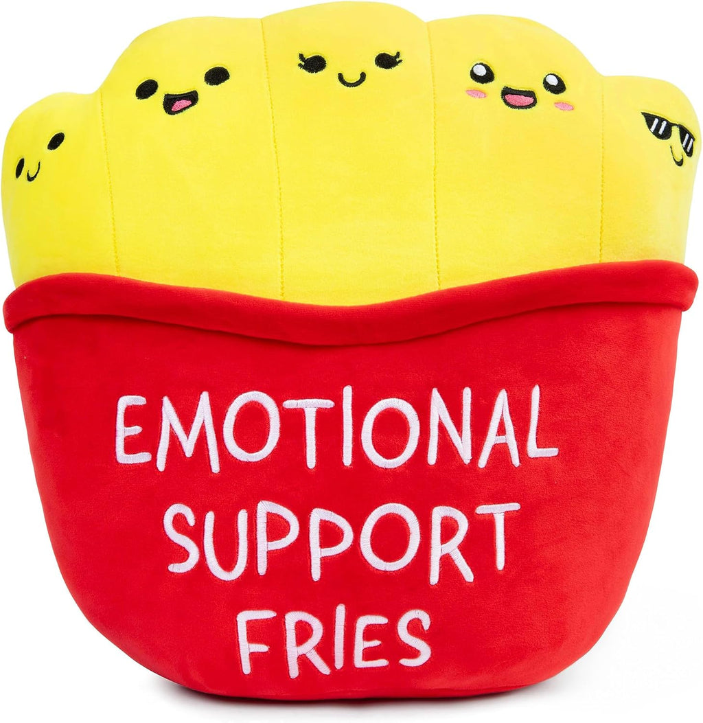 Apoyo emocional Mochi Fries de Relatable, peluches de peluche, almohada corporal suave, bonita decoración de habitación, gran idea de regalo para seres queridos de todas las edades