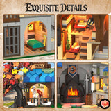 Juego de construcción medieval para adultos arquitectura