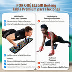 Tabla de Flexiones, Tabla de Flexiones Plegable para Hombre, Barra de Flexiones Portátil 30 en 1
