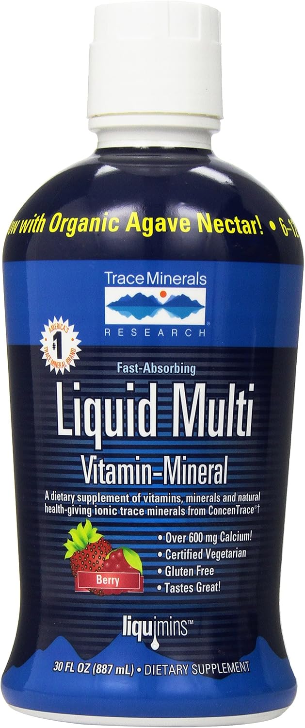 Trace Minerals Multi Vitaminas Minerales Líquidas | Vitaminas B, An...