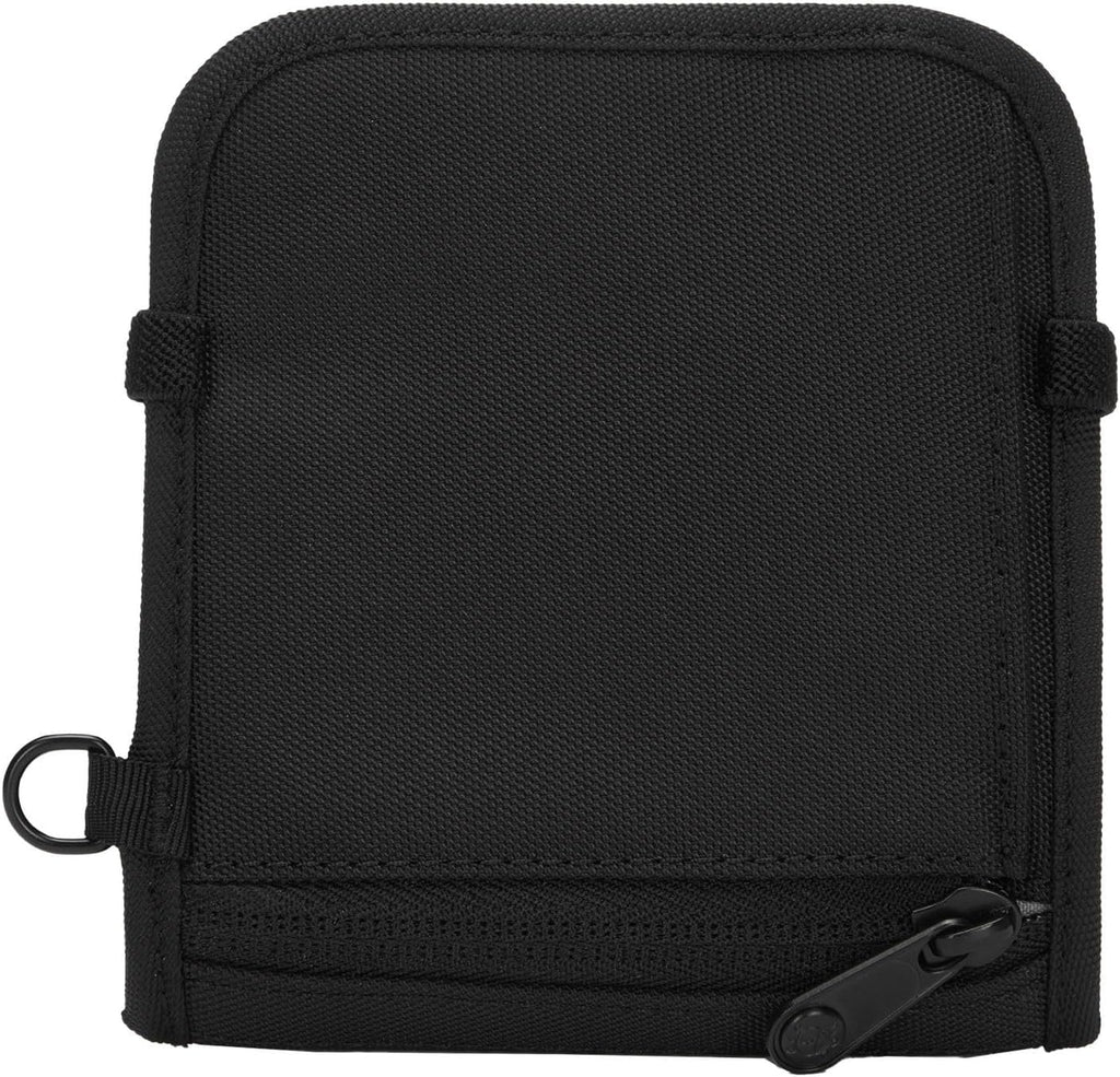 Pacsafe Rfidsafe V100 - Cartera plegable con bloqueo RFID antirrobo, Negro -, Rfidsafe V100 - Cartera plegable con bloqueo RFID antirrobo