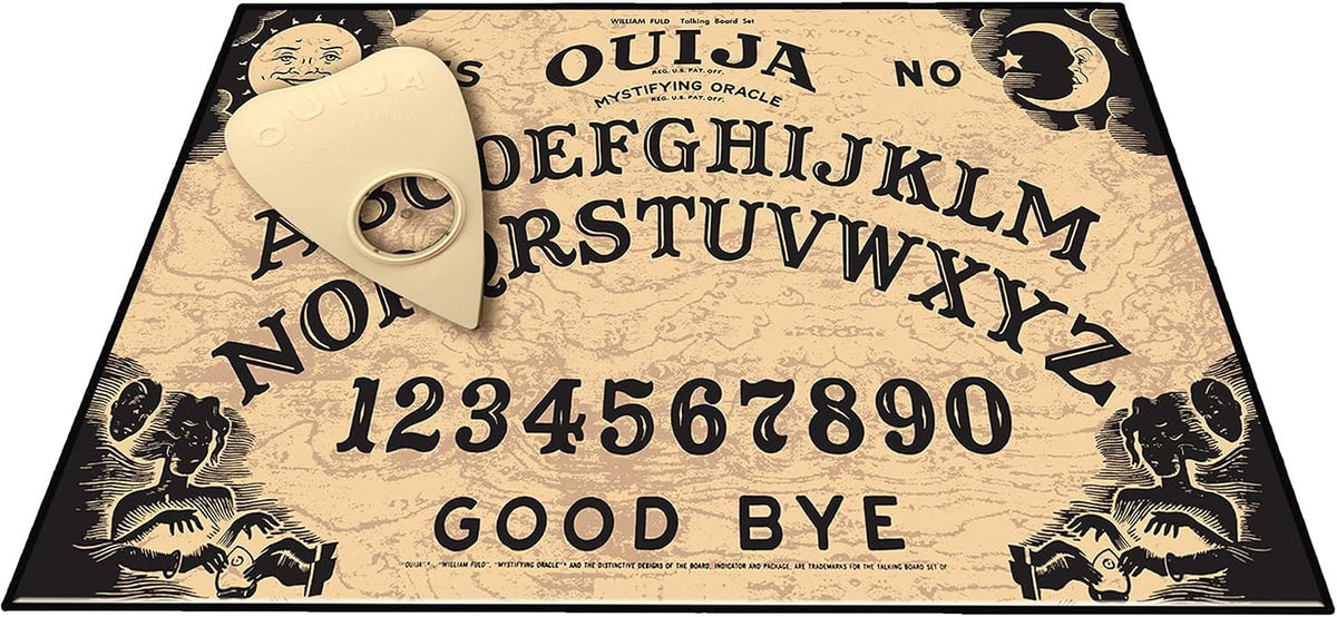 Juego de mesa clásico Ouija con ilustraciones de los años 90 de Winning Moves Games USA