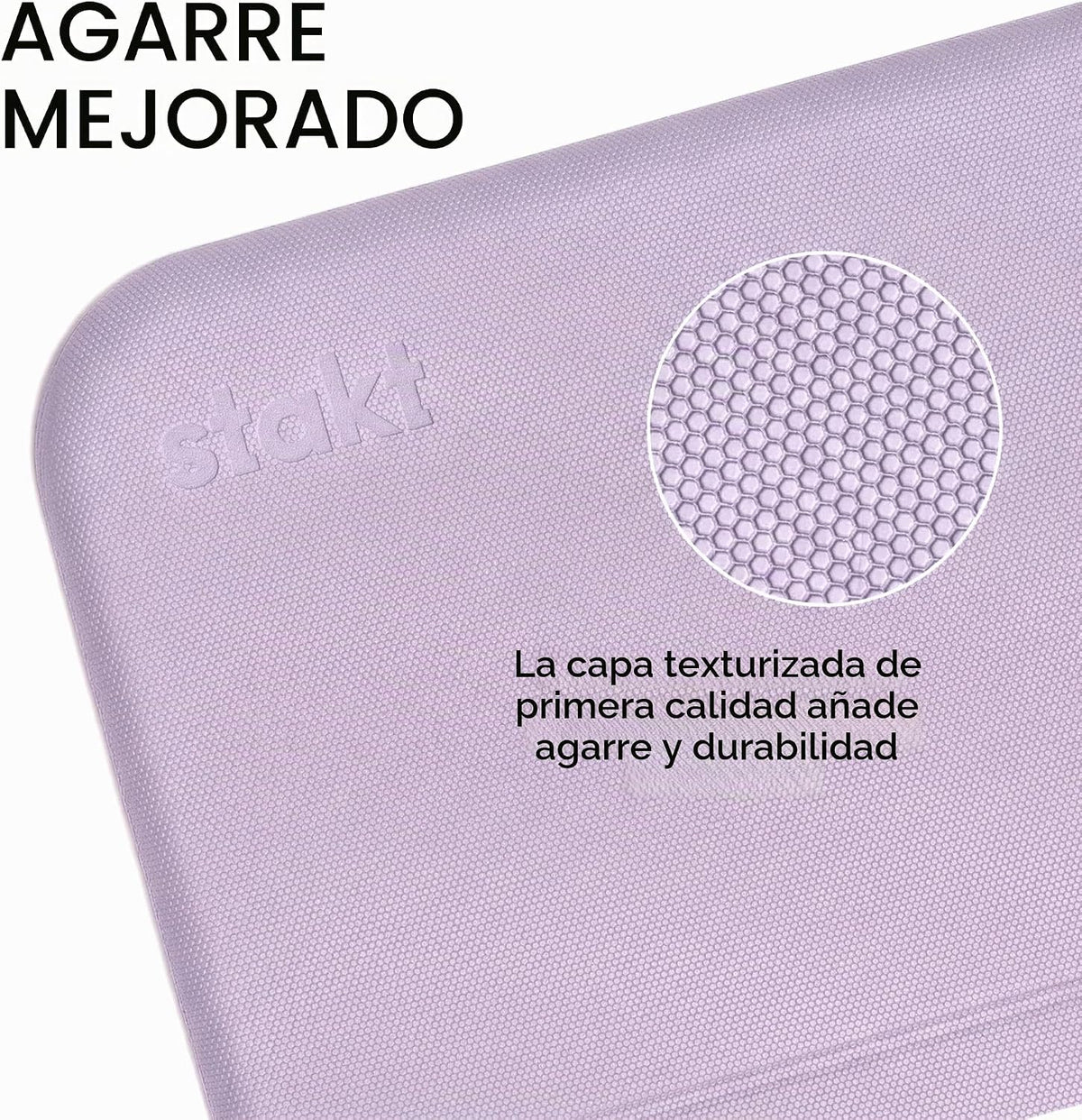 Stakt Esterilla de yoga plegable Pro - Esterilla antideslizante 2 en 1 para