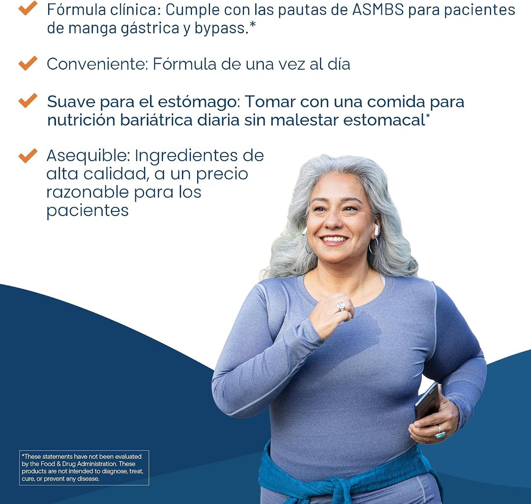 Bariatric Fusion Multivitamínico bariátrico One Per Day con hierro...
