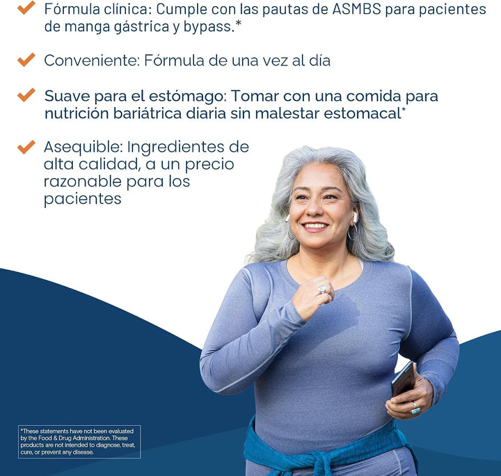 Bariatric Fusion Multivitamínico bariátrico One Per Day con hierro...