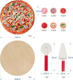 Juego de comida y pizza para cortar sushi, juguetes de cocina para niños de 3 años en adelante, juguete de aprendizaje para niñas y niños