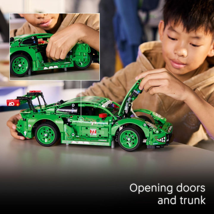 LEGO Technic Porsche 911 GT3 R Rexy AO - Juguete de