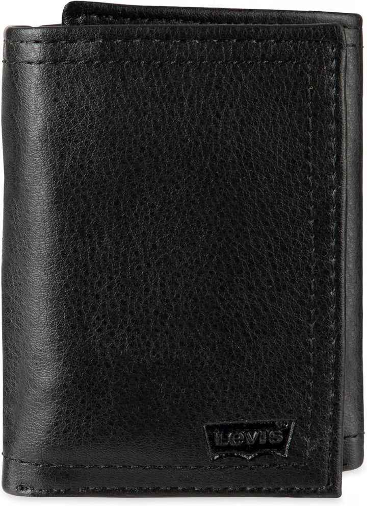 Levi's Billetera triple RFID para hombre, elegante y delgada, i...