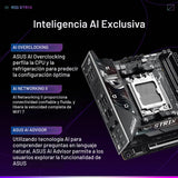 ASUS ROG Strix B850-I Gaming WiFi AMD AM5 B850 Mini-ITX mITX Placa...