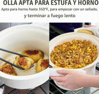 GreenLife 6QT - Olla de cocción lenta antiadherente de cerámica