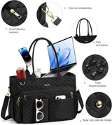Bagstellar Bolsa de mano para profesora para mujer, bolsa de trabaj...