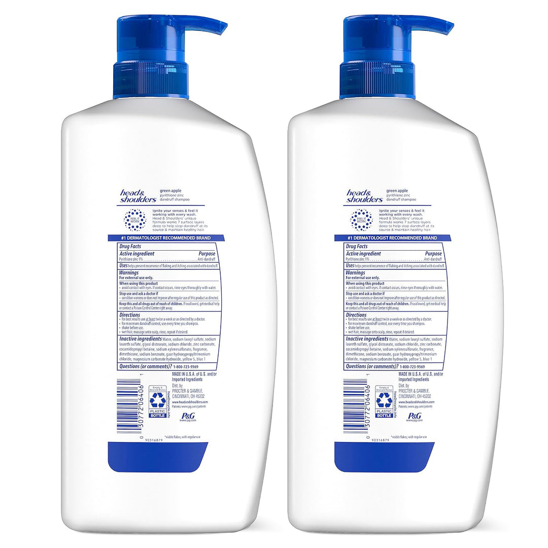 Head & Shoulders - Champú y acondicionador 2 en 1, tratamiento anti...