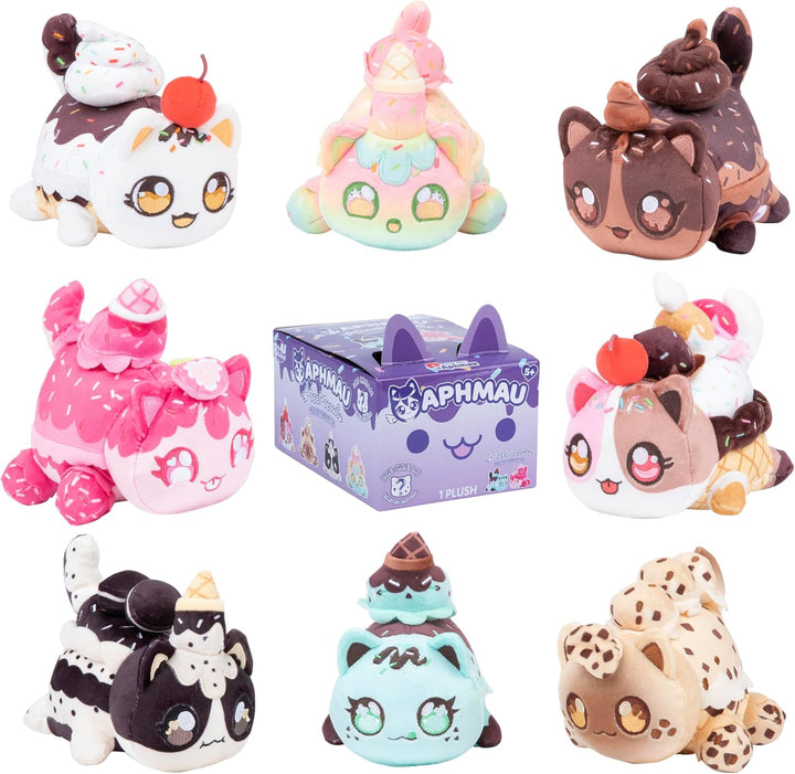 Aphmau MeeMeow Mystery Plush de 6 pulgadas Helado canal