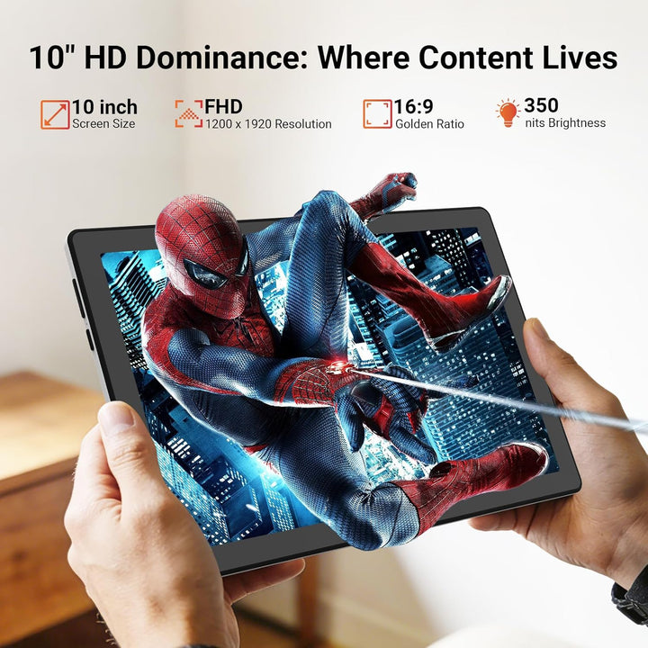Hakaug Tableta Android de 10 Pulgadas, Procesador Octa-Core, 24 GB...