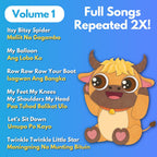 Vol. 1, Libros de tagalo para niños, bebés y niños