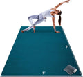 Gorilla Mats Esterilla de Yoga Premium Grande – 6 x 4 pies, 7 x 5 pies (8mm) extra gruesa y ultra cómoda, antideslizante, esterilla de ejercicio descalzo – funciona muy bien en cualquier suelo para