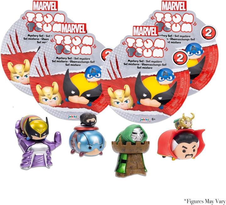Disney TSUM TSUM Marvel Adventures - Mini figuras de