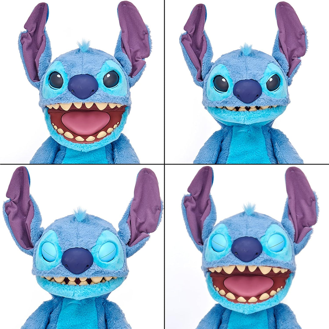 Wow! Stuff Disney Stitch Puppetronic de RealFX | ¡Se ve, siente y s...