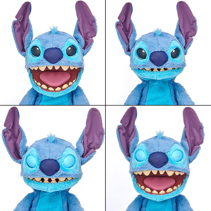 Wow! Stuff Disney Stitch Puppetronic de RealFX | ¡Se ve, siente y s...