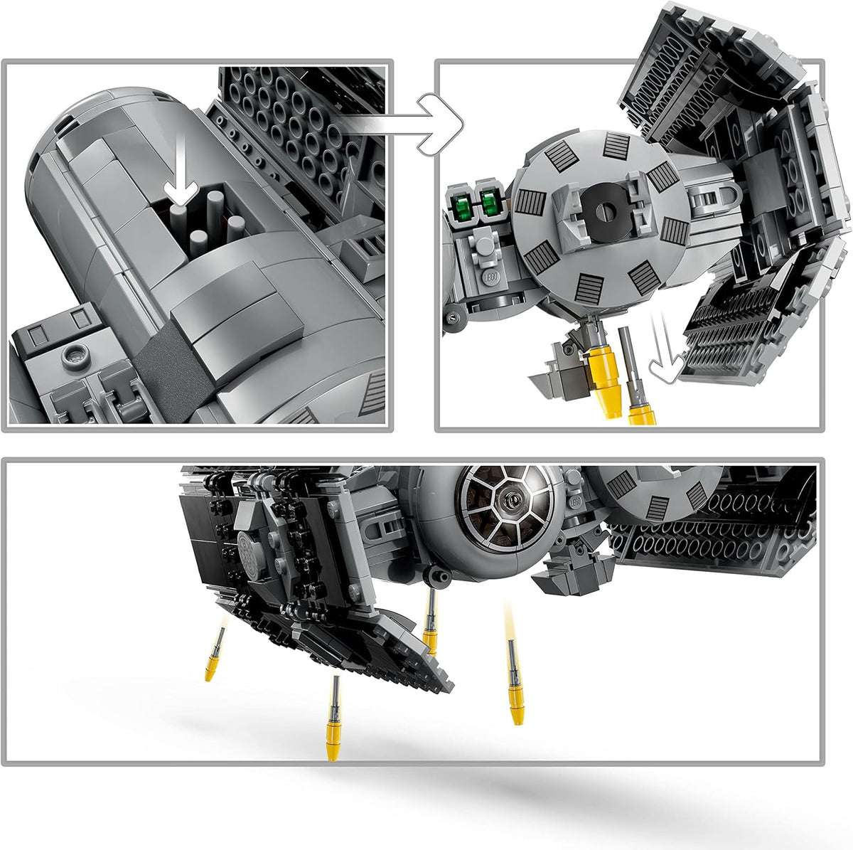 LEGO Star Wars TIE Bomber - Kit de construcción de modelo