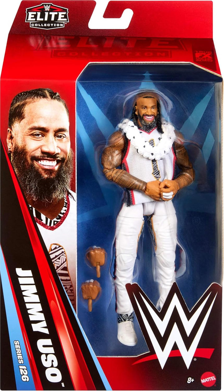 Mattel WWE Elite - Figura de acción y accesorios, serie #126, juego...