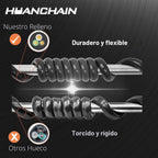 HUANCHAIN Cable de extensión negro de 50 pies, calibre 16, cable eléctrico