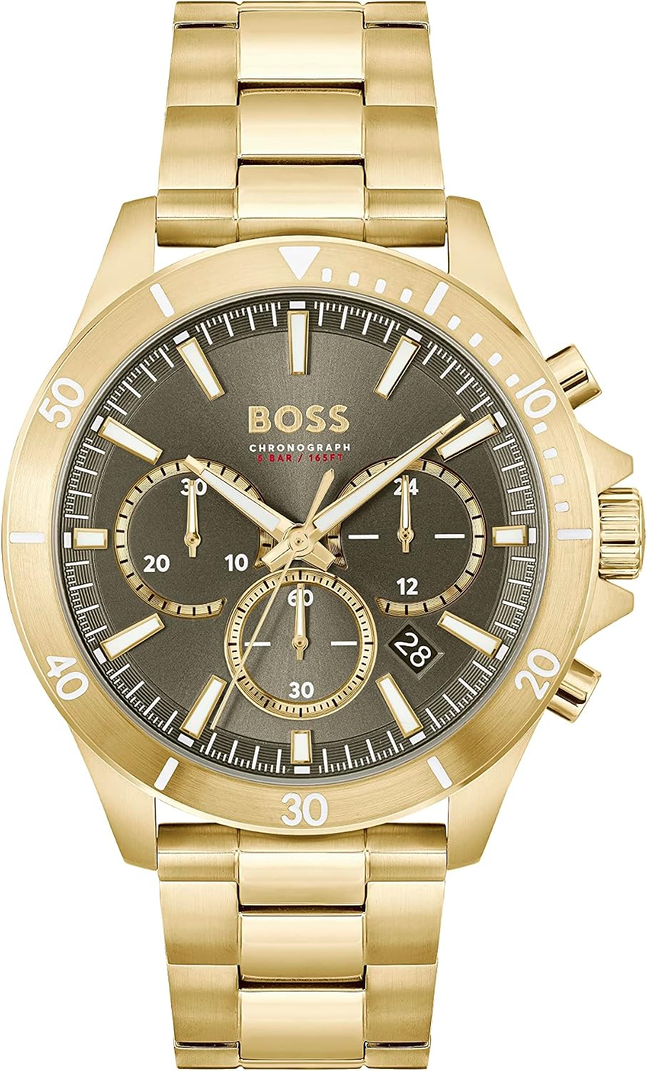 RELOJ BOSS para Hombre de Cuarzo con Cronógrafo, Multifunción de Esferas, Innovador y Resistente al Agua hasta 50 Metros (5ATM), Regalo para Él