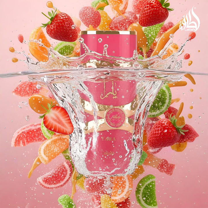 Lattafa Yara Candy - Vainilla, Frutal, Cítrico, Floral - Eau de Par...