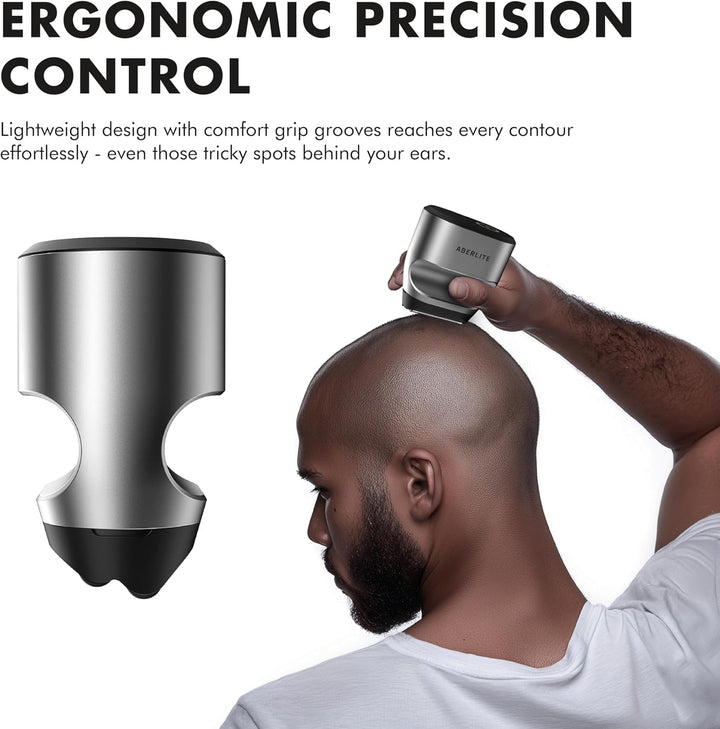 Aberlite Touch 2 - Afeitadora de cabeza de aluminio para hombres ca...