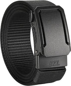 EZL Cinturón táctico de trinquete para hombres, cinturón de nailon...