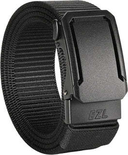 EZL Cinturón táctico de trinquete para hombres, cinturón de nailon...