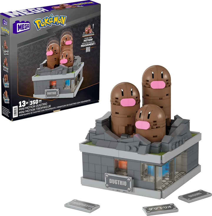 MEGA - Juego de juguetes de construcción de Pokémon mini