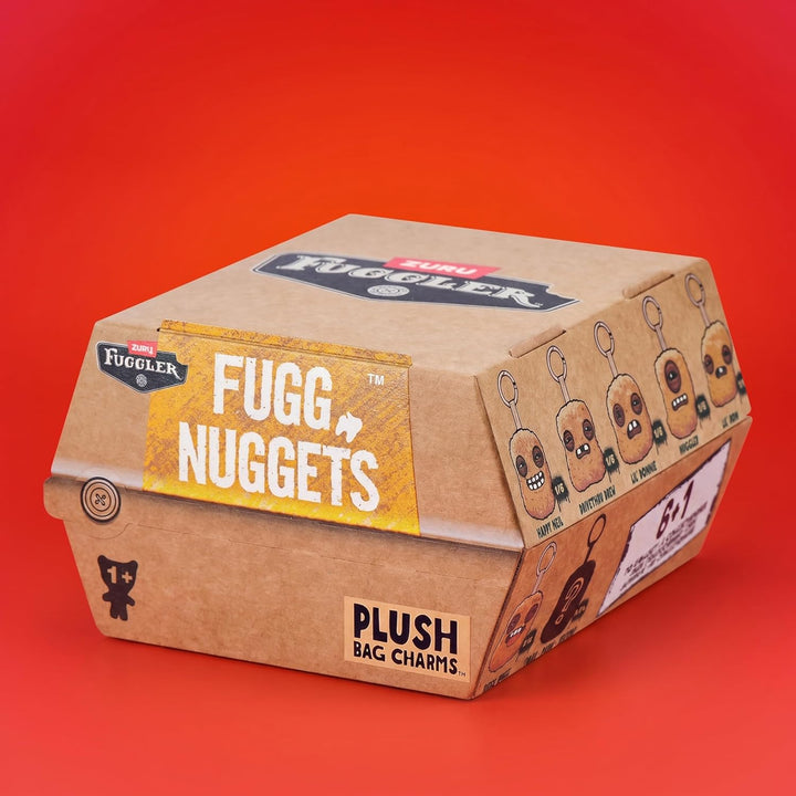 Fuggler Fugg Nuggets - Llavero de peluche coleccionable de 3.5 pulg...
