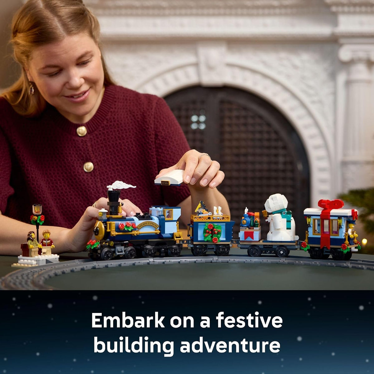 LEGO Icons Holiday Express Train 10361