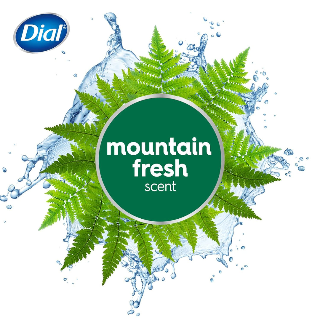 Dial, Jabón Antibacteriano en Barra, Refresca y Renueva, Aroma a Mo...