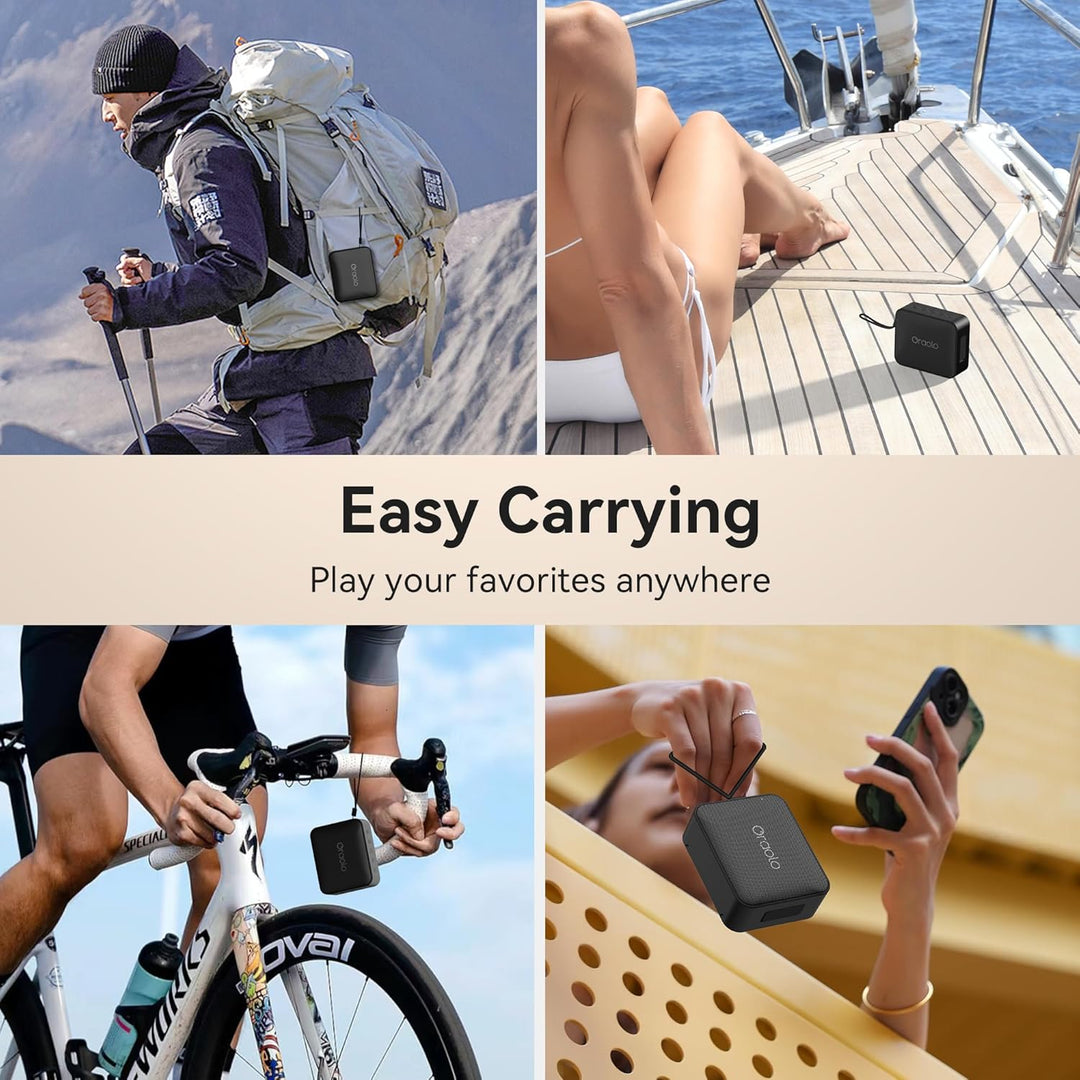 Oraolo Altavoz Bluetooth, IPX7 Portátil Impermeable con Sonido Esté...