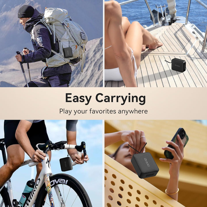 Oraolo Altavoz Bluetooth, IPX7 Portátil Impermeable con Sonido Esté...