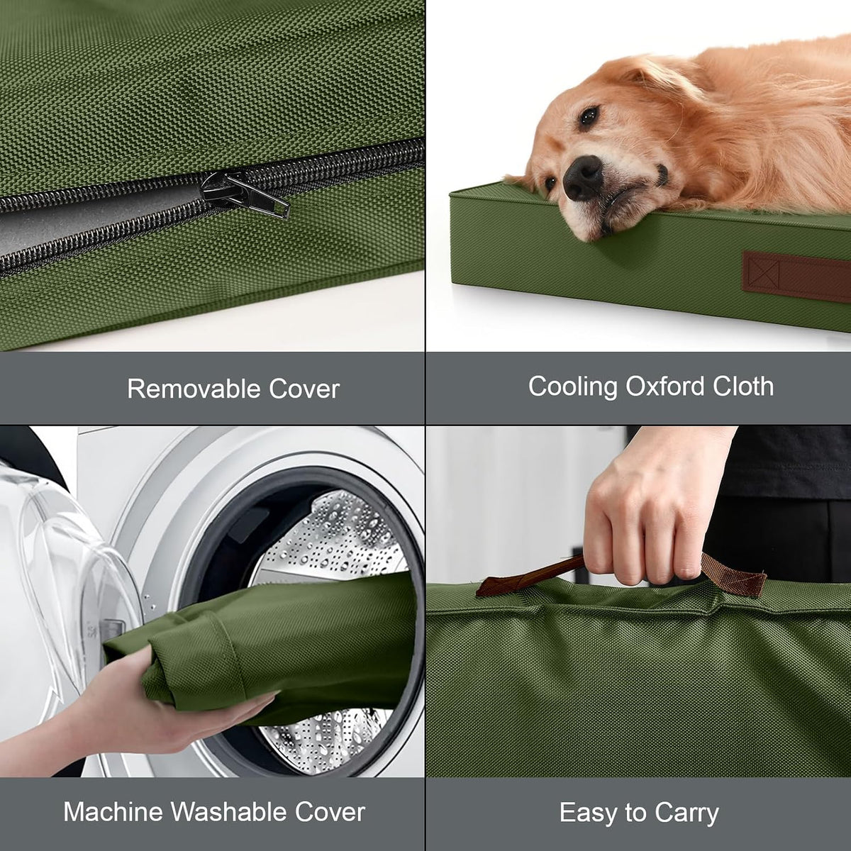 Cama ortopédica impermeable para perros al aire libre XL para