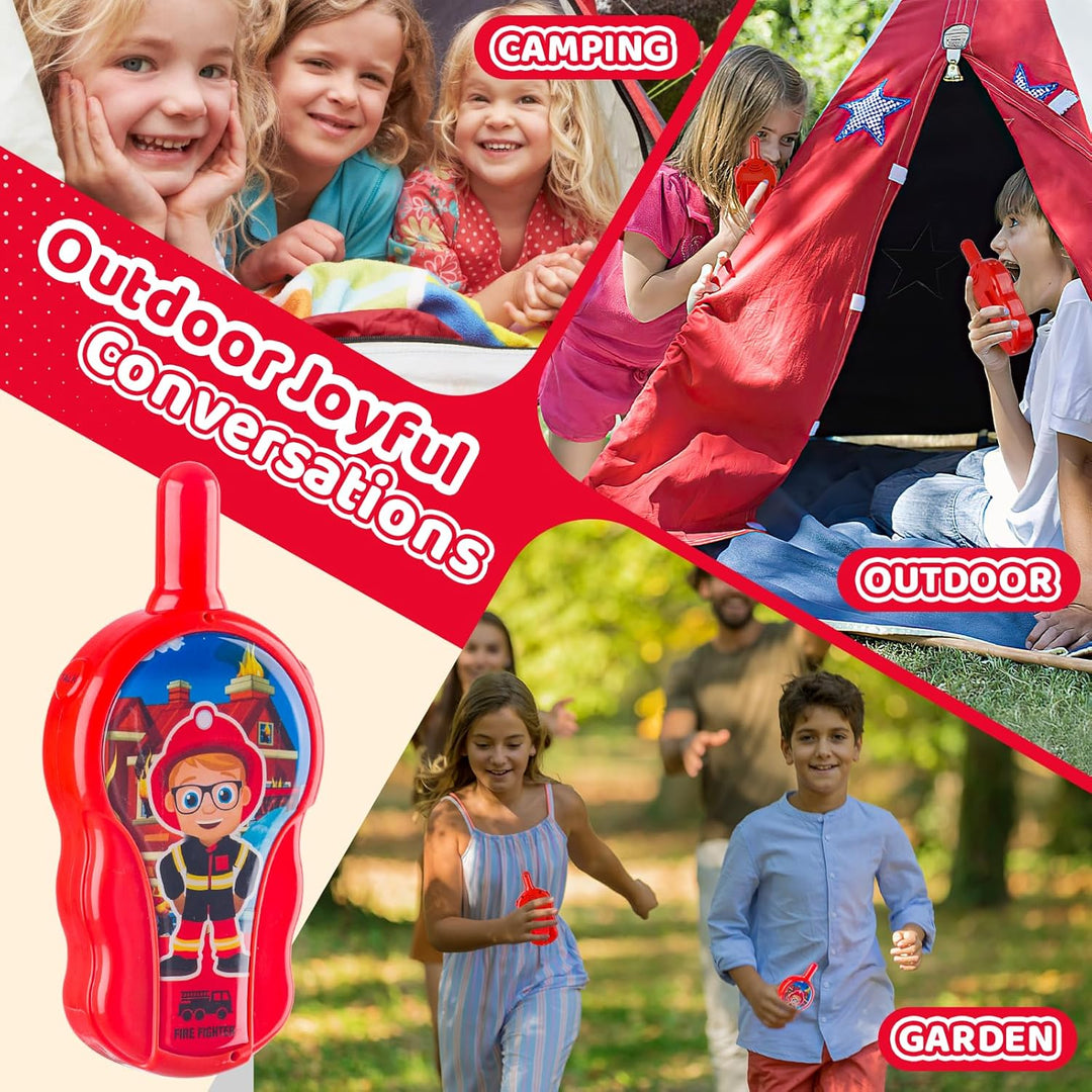 LAEbuild Walkie Talkies para niños - Juguetes de Walkie Talkie Rega...